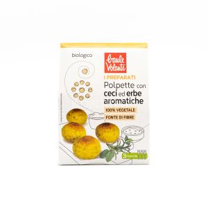 Preparato per Polpette con Ceci ed Erbe Aromatiche Baule Volante 180G