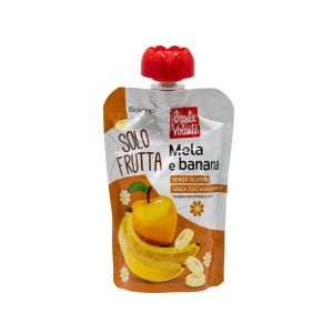 Solo Frutta Mela e Banana Baule Volante 100 G