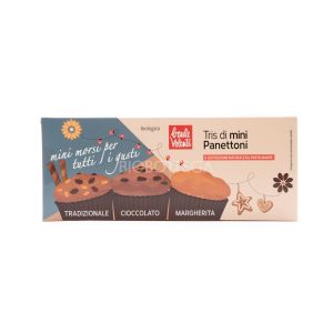 Tris di Mini Panettoni Baule Volante 3x100G