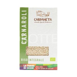 Riso Carnaroli Integrale Carpaneta Le Terre di Ecor 1KG
