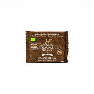 Cioccolato Fondente 90% Cacao Crudo 30G