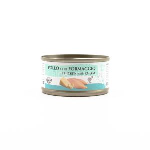 Umido Pollo con Formaggio per Gatti Chef 80G