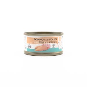 Umido Tonno con Pollo per Gatti Chef 80G
