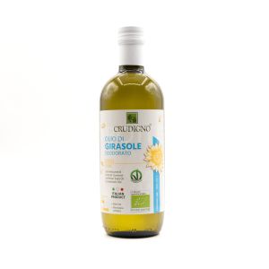 Olio di Semi di Girasole Deodorato Crudigno 1000 ML