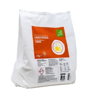 Detersivo in Polvere per Lavastoviglie con Olio Essenziale di Limone Ecor 2000 G