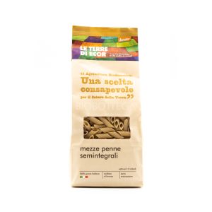 Mezze Penne Semintegrali Le Terre di Ecor 500G