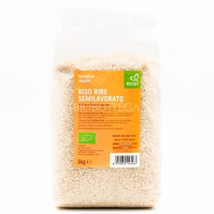 Riso Ribe Semilavorato Ecor 5KG