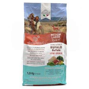 Crocchette per Cani Medium e Large al Bufalo EquilibriaVita 1.5KG