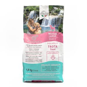 Crocchette per Cani Medium e Large alla Trota EquilibriaVet 1.5KG