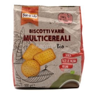 Biscotti Variè Multicereali Fior di Loto 500G