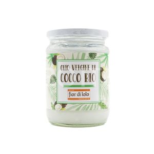 Olio Vergine di Cocco Bio Fior di Loto 410G