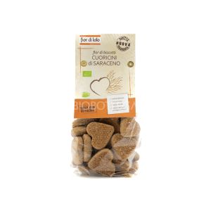 Biscotti Cuoricini di Saraceno Fior di Loto 250G