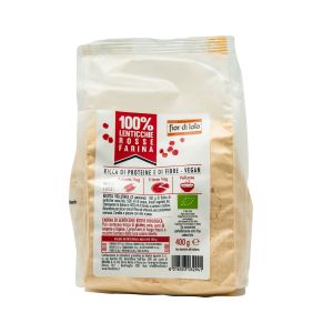 Farina di Lenticchie Rosse Fior di Loto 400 G