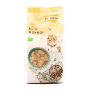 Fiocchi di Soia Tostati Fior di Loto 500G