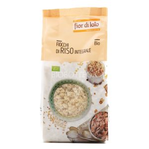 Fiocchi di Riso Integrale Bio Fior di Loto 500G