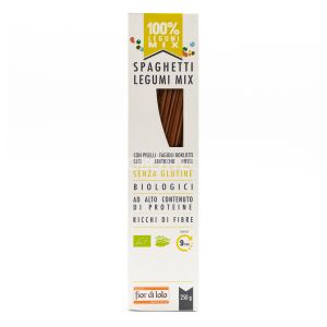 Spaghetti di Legumi Mix Senza Glutine Fior di Loto 250G