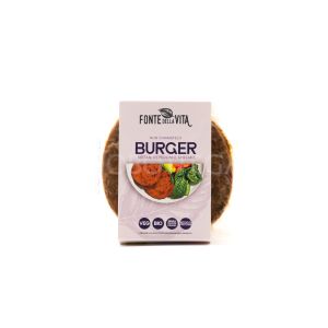 Burger Seitan, Peperoni e Shiitake Fonte della Vita 2x80G