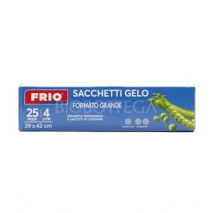 Sacchetti Gelo Grandi FRIO 25 pezzi da 4 litri