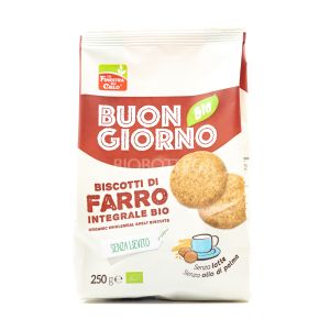 Biscotti di Farro Integrale Buongiorno Bio La Finestra Sul Cielo 250G