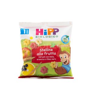 Stelline alla Frutta con Mela, Arancia e Ribes Nero Hipp 30G