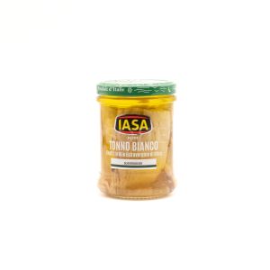 Filetti di Tonno Bianco NON BIO In Olio Extra Vergine di Oliva Iasa Il Gustoso 200 G