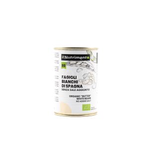 Fagioli Bianchi di Spagna Senza Sale Aggiunto Il Nutrimento 400G
