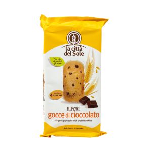 Plum Cake Con Gocce di Cioccolato La Città Del Sole 180 G