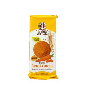 Tortine Farro E Carota La Città Del Sole 180 G