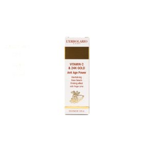 Siero Antietà Vitamina C e Oro 24K L'Erbolario 30ML