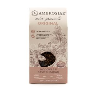 Granola con Semi Germogliati, Nocciola e Fave di Cacao Ambrosiae 250G