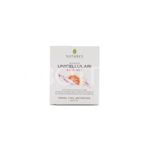 Crema Viso Antirughe SPF15 Acque Unicellulari Nature's 50 ML