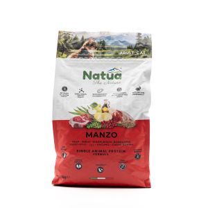 Crocchette per Gatti Adulti al Manzo Natua 1.5KG