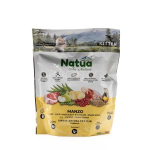 Crocchette per Gattini al Manzo Natua 350G