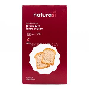 Fette Biscottate Turanicum Farro e Orzo Naturasi 400G