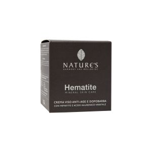 Crema Viso Antiage e Dopobarba Hematite Nature's 50 ML