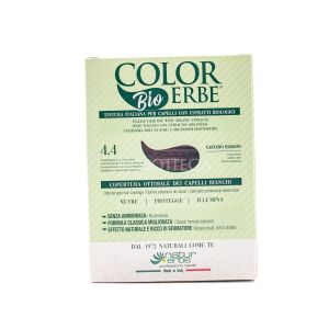 Tintura per Capelli Castano Ramato 4.4 ColorErbe Bio 140ML