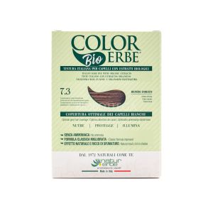 Tintura per Capelli Biondo Dorato 7.3 ColorErbe Bio 140ML