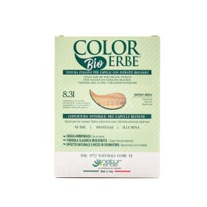 Tintura per Capelli Biondo Miele 8.31 ColorErbe Bio 140ML