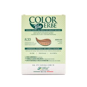 Tintura per Capelli Biondo Sole 8.33 ColorErbe Bio 140ML