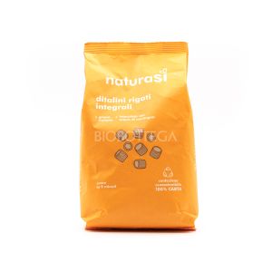 Ditalini Rigati Integrali Trafilati al Bronzo NaturaSi 500 G