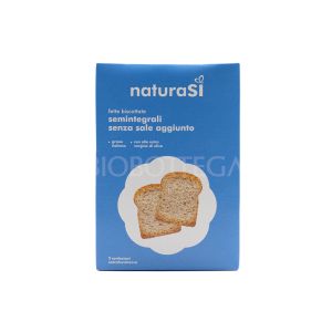 Fette Biscottate Semintegrali Senza Sale Aggiunto NaturaSì 200G