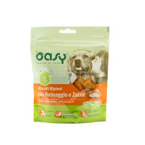 Biscotti Ripieni con Formaggio e Zucca Oasy 80G