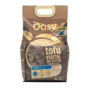 Lettiera Vegetale al Tofu Oasy 6L