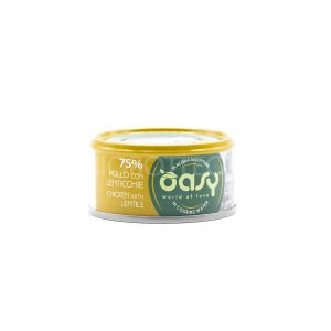 Pollo con Lenticchie per Gatti Oasy 70G