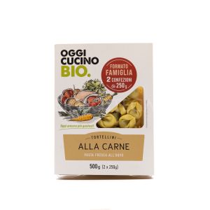 Tortellini alla Carne Oggi Cucino Bio 500G
