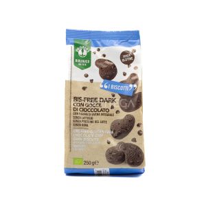 Bis-Free Dark con Gocce di Cioccolato Senza Glutine Probios 250G