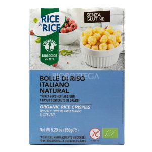 Bolle di Riso Italiano al Naturale Senza Glutine Rice&Rice 150G