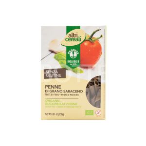 Penne di Grano Saraceno Senza Glutine Altri Cereali 250G