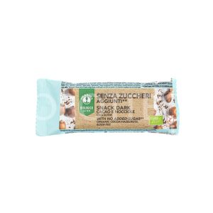 Snack Dark Cacao e Nocciole Senza Glutine e Zuccheri Aggiunti Probios 25G