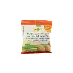 Snack Lupino e Fagioli con Semi di Sesamo Senza Glutine Altri Cereali Probios 35G